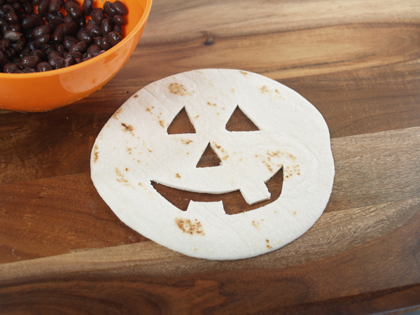 The cut out tortilla