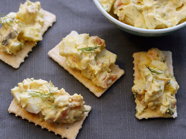 Salmon Dill Egg Salad