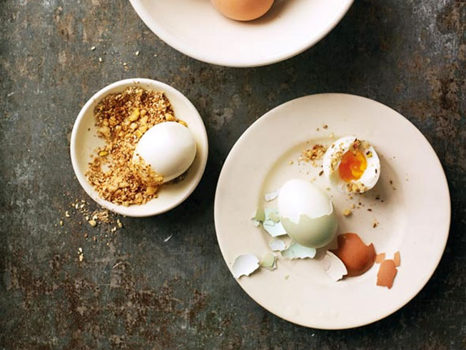 Dukkah With Hard-Boiled Eggs