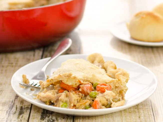 Skillet Chicken Pot Pie