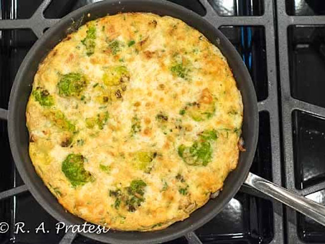 Smoky Cauliflower Frittata from Plenty