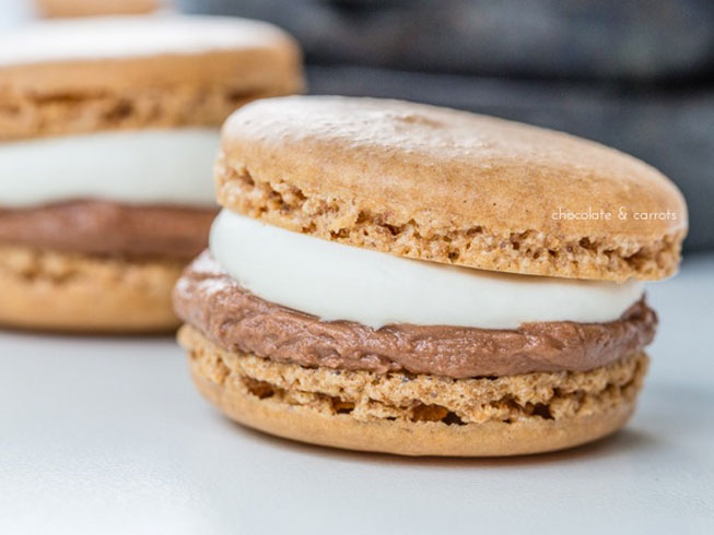 S'mores Macarons