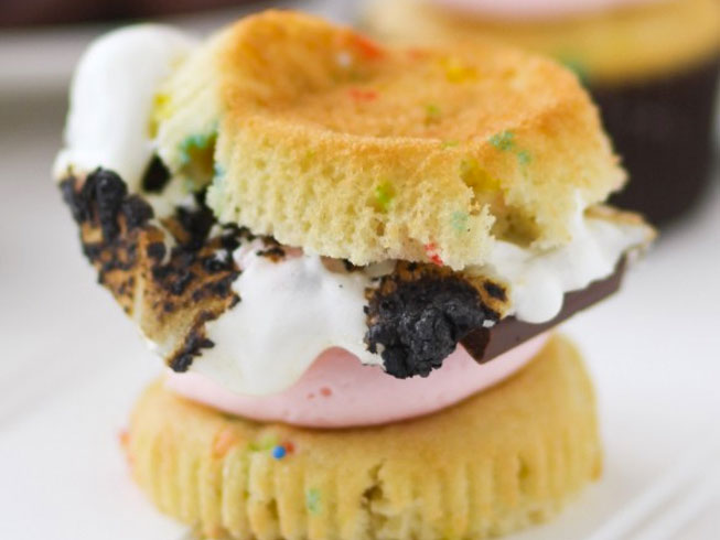 Cupcake S'mores