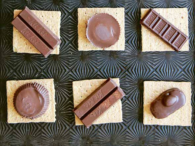 Candy Bar S'mores