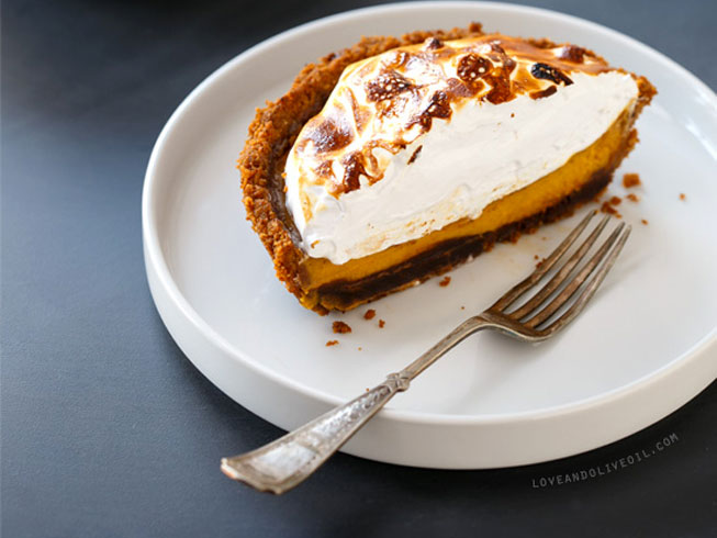 S'Mores Pumpkin Pie
