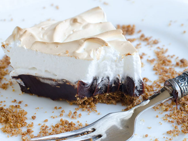 S'mores Coffee Pie