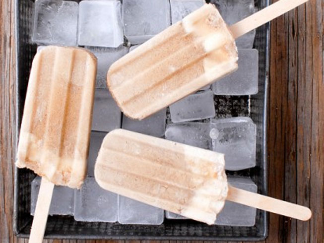 Root Beer Float Popsicles