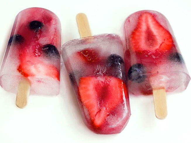 Coconut Water Rocket Pops