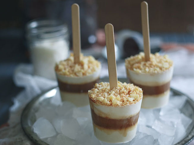Coconut Coffee Cream Pops
