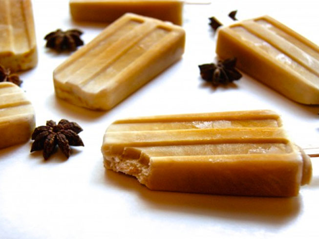 Thai Iced Tea Pops