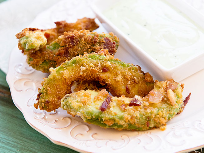 Bacon and California Avocado Fries