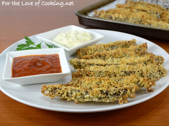 Baked Portobello Mushroom Fries
