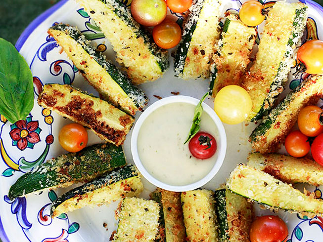 Baked Zucchini Fries Recipe
