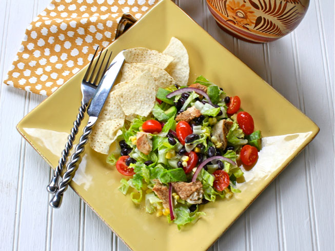 Chipotle Chicken Taco Salad