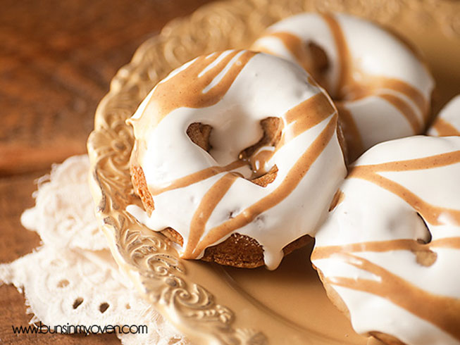 Fluffernutter Baked Donuts