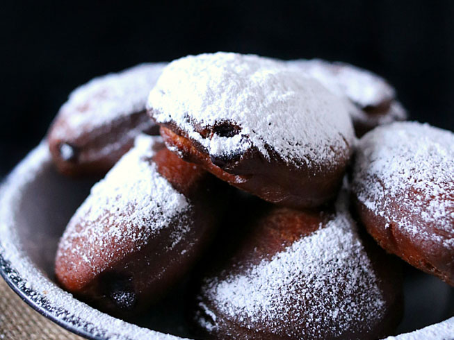 Peanut Butter and Jelly Doughnuts