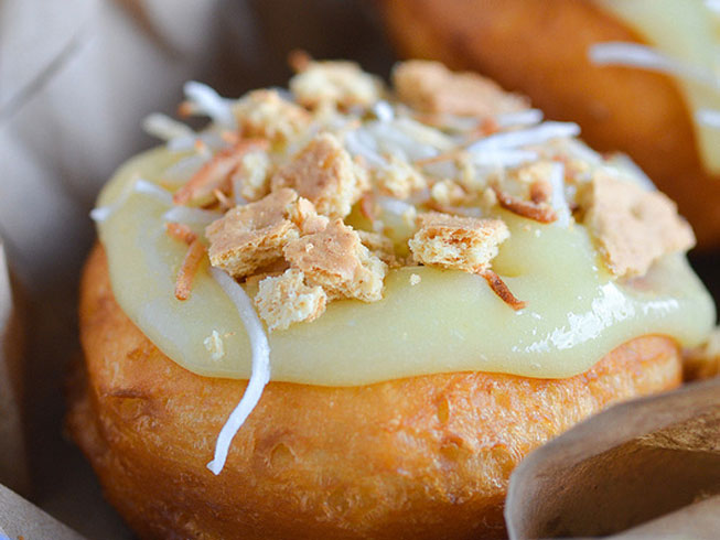Key Lime Pie Donuts