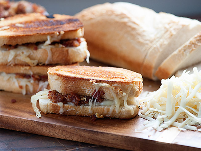 Bacon Jam Grilled Cheese