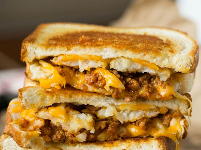 Epic Breakfast Grilled Cheese Sandwich