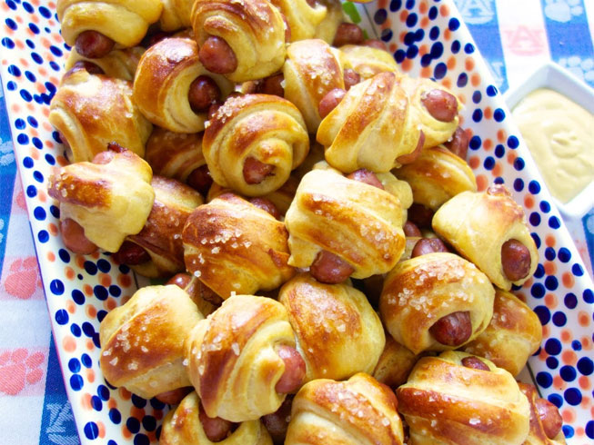 Pretzel Pig in a Blanket
