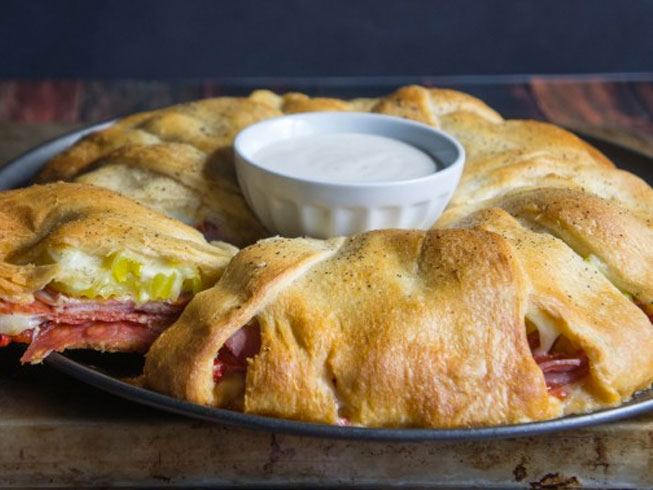Spicy Italian Crescent Ring