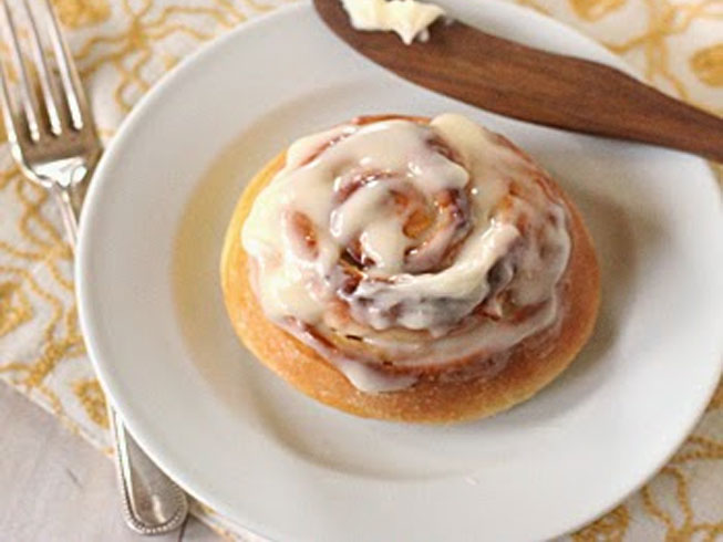 Orange Sweet Rolls with Cream Cheese Icing