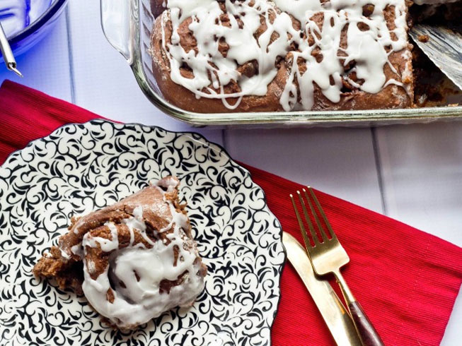 Chocolate Cinnamon Rolls