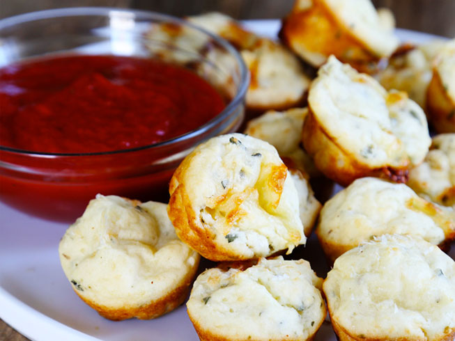 Gluten Free Pizza Bites