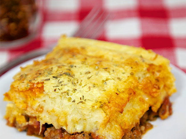 Upside Down Pizza Casserole