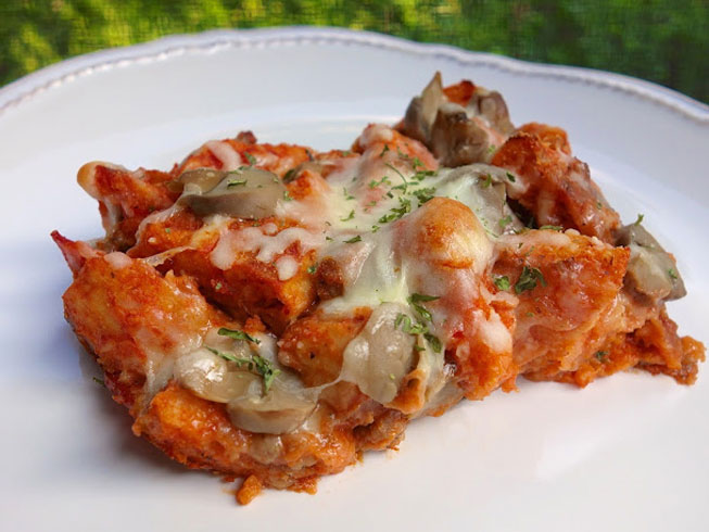 English Muffin Pizza Casserole