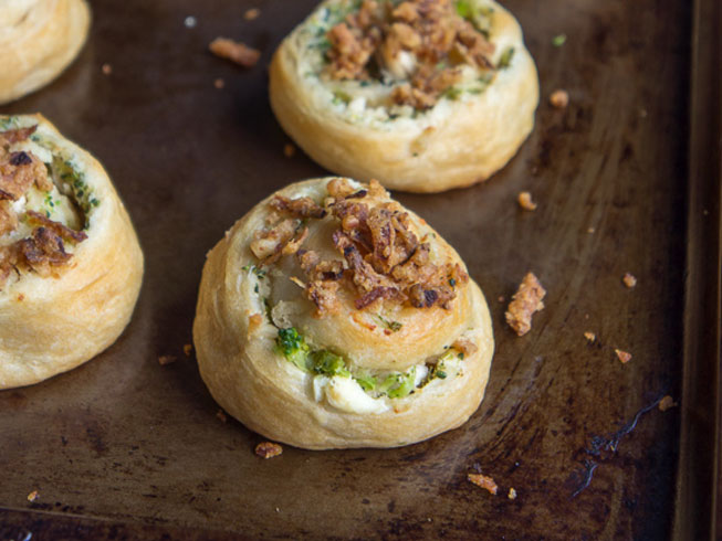 Chicken and Broccoli Pinwheels