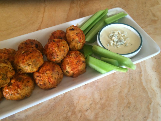 Buffalo Chicken Meatballs