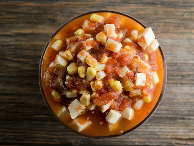 Easy Cheese and Corn Salsa