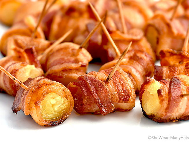 Bacon Wrapped Pineapple Bites Recipe