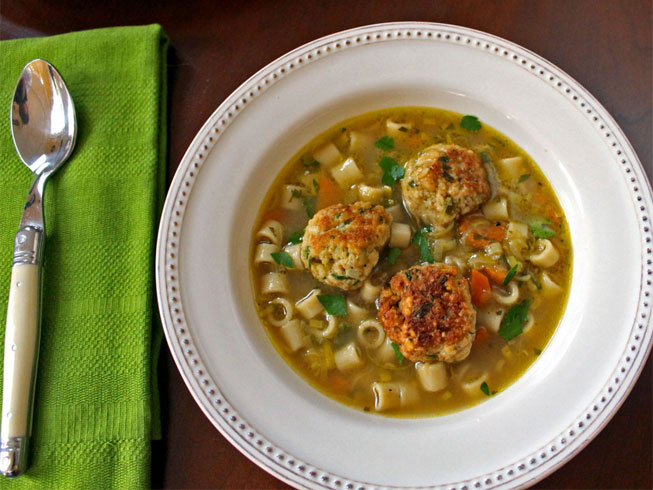 Chicken Matzo Ball Soup