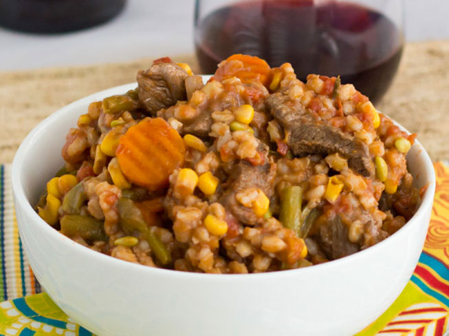 Down Home Beef Barley Soup
