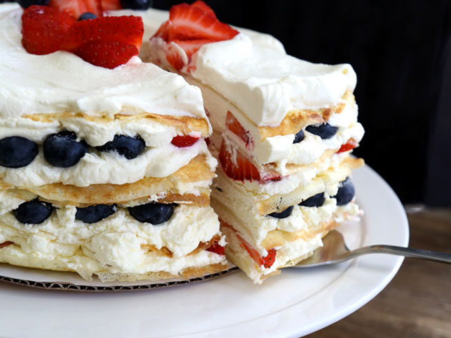 Easy Gluten Free Crepe Cake