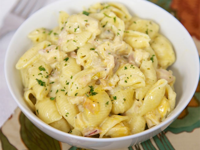 Chicken Verde Mac & Cheese