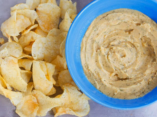 Cool Ranch Doritos Hummus
