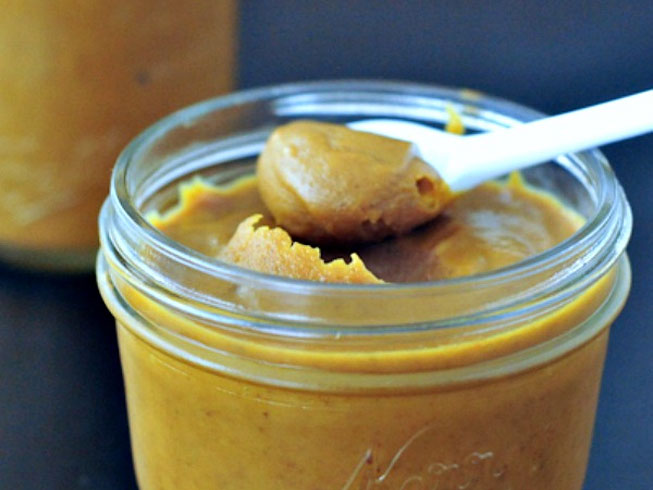pumpkin coconut caramel sauce
