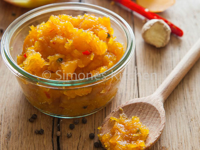 Pumpkin chutney