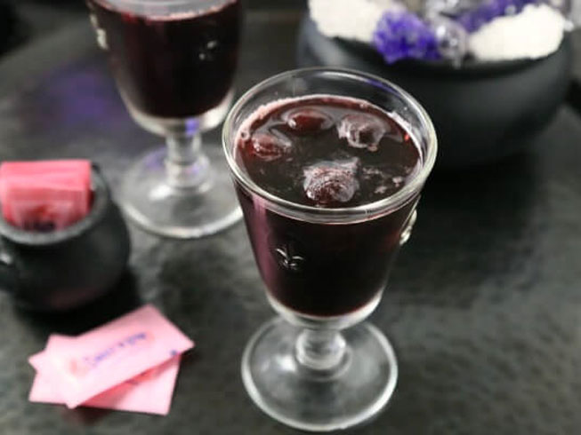 Toast Halloween With Blood Red Rum Punch