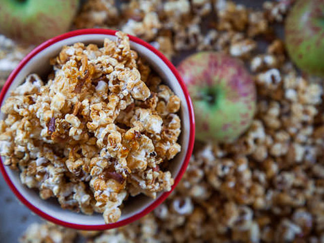 Caramel Apple Popcorn