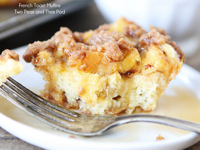 Baked French Toast Muffins