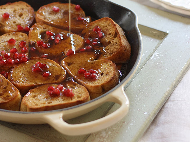 overnight skillet french toast