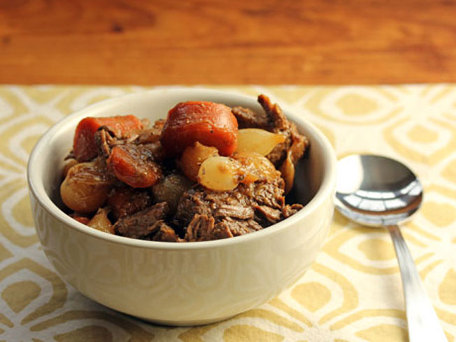 Slow Cooker Honey Sriracha Beef Stew