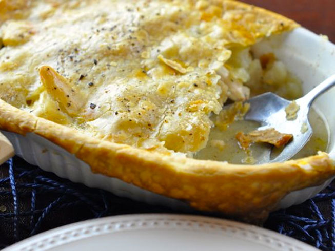 Chicken Pot Pie With Frozen Vegetables