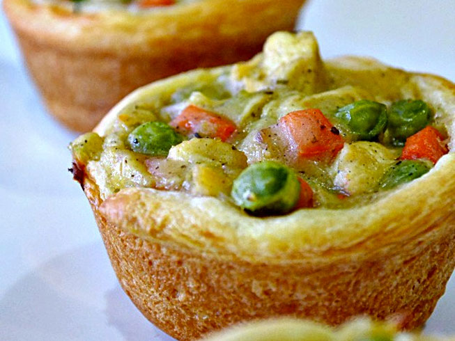 Mini Chicken Pot Pies
