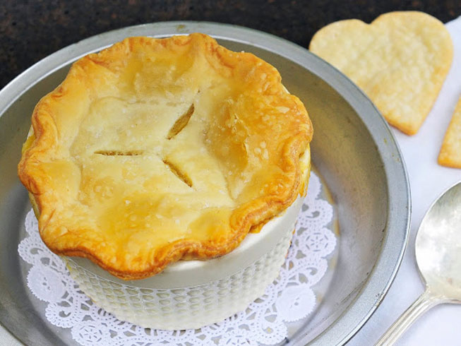 Individual Chicken Pot Pies