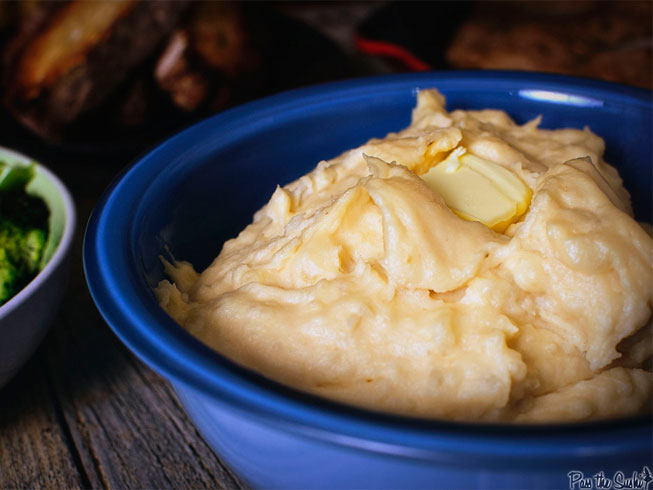 Chipotle Cheddar Mashed Potatoes